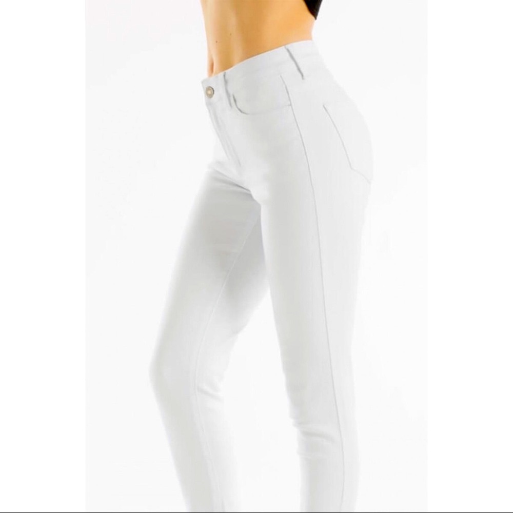 Last pair! Kancan Super skinny white jeans - Picture 4 of 9